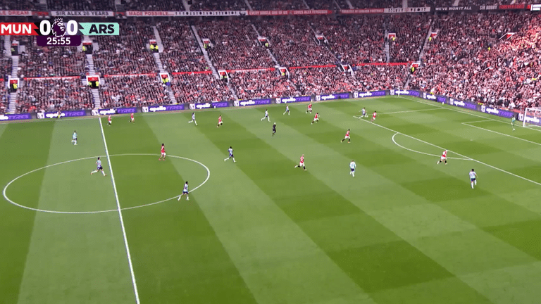 Mikel Merino contre Manchester United