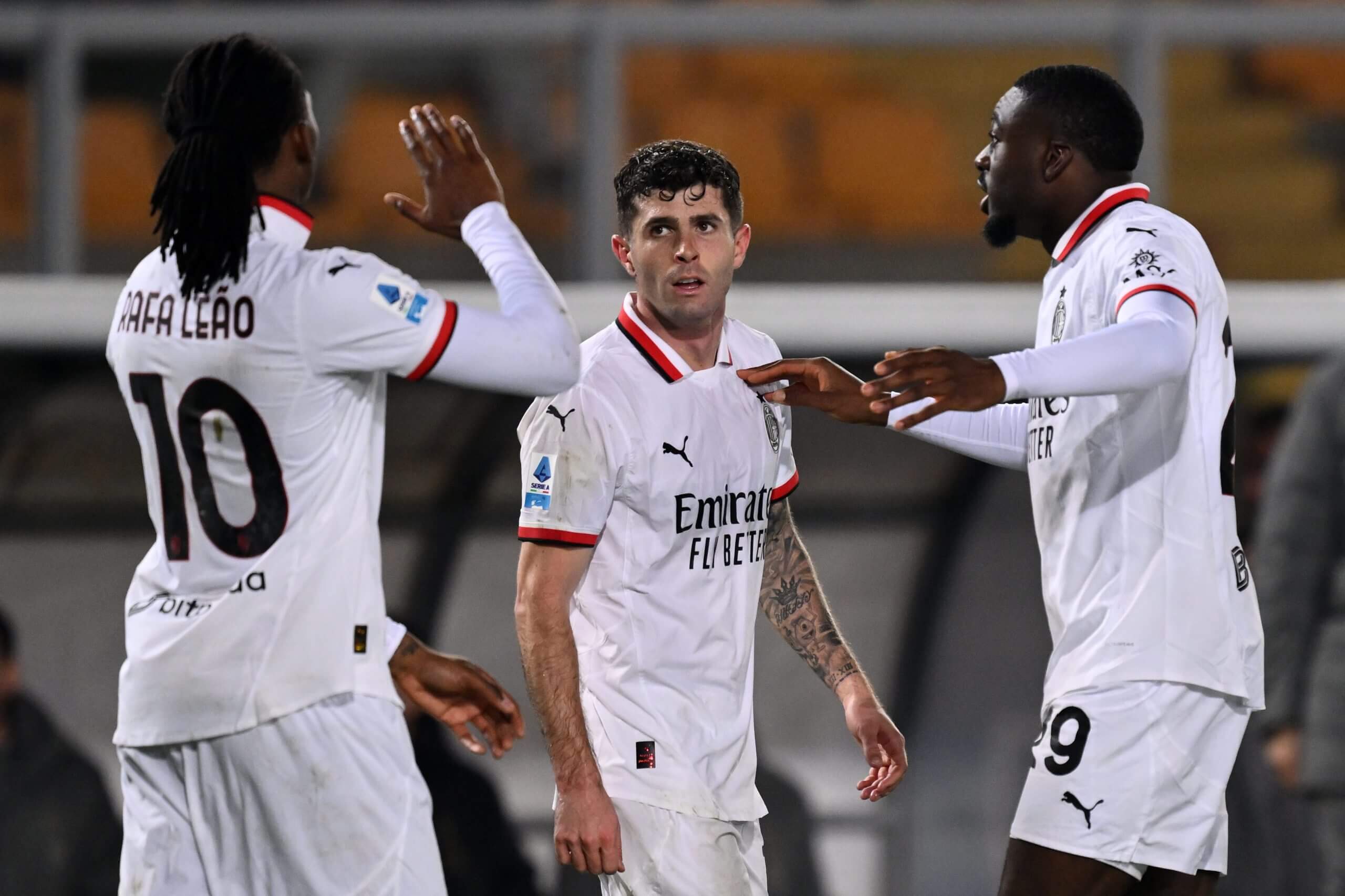 Christian Pulisic célébrant son but