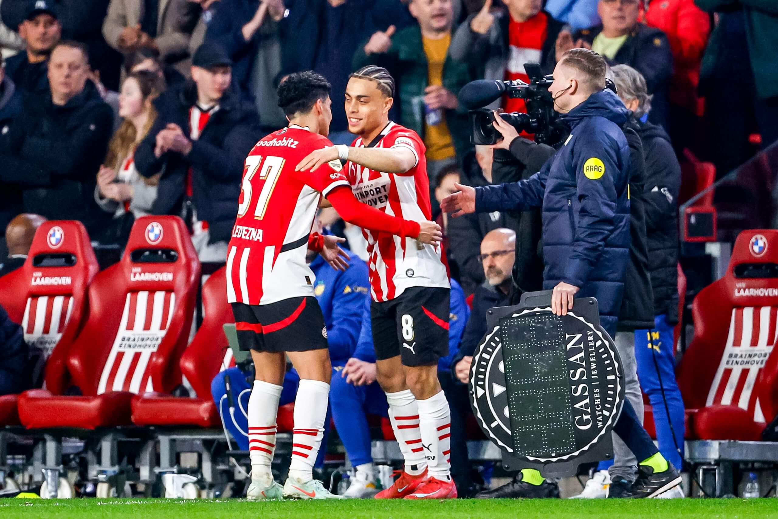 Sergino Dest lors de son retour