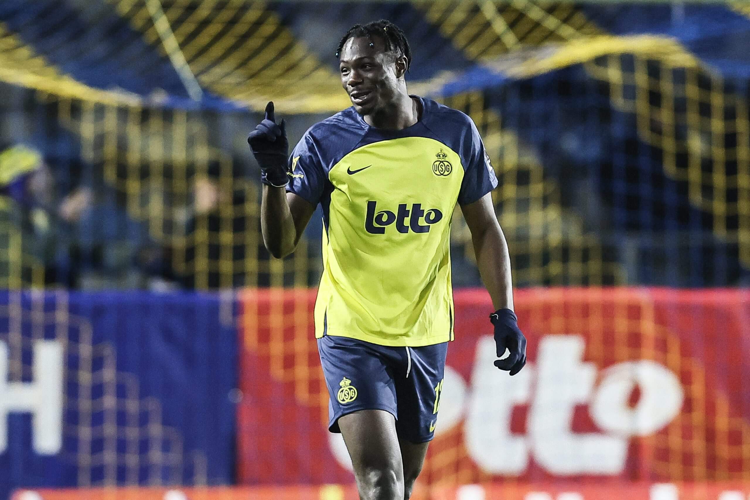 Promise David a marqué 16 buts pour l'Union Saint-Gilloise cette saison.