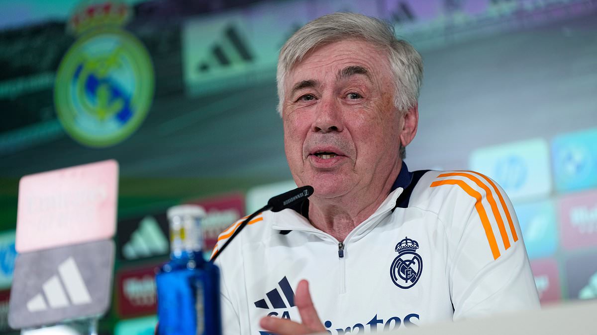 Ancelotti défend ses joueurs avant le choc contre Arsenal