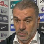 Ange Postecoglou s-exprime après la défaite de Tottenham contre Chelsea
