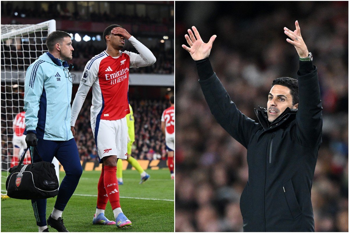 Arsenal - Gabriel Magalhaes blessé jusqu-à la fin de la saison