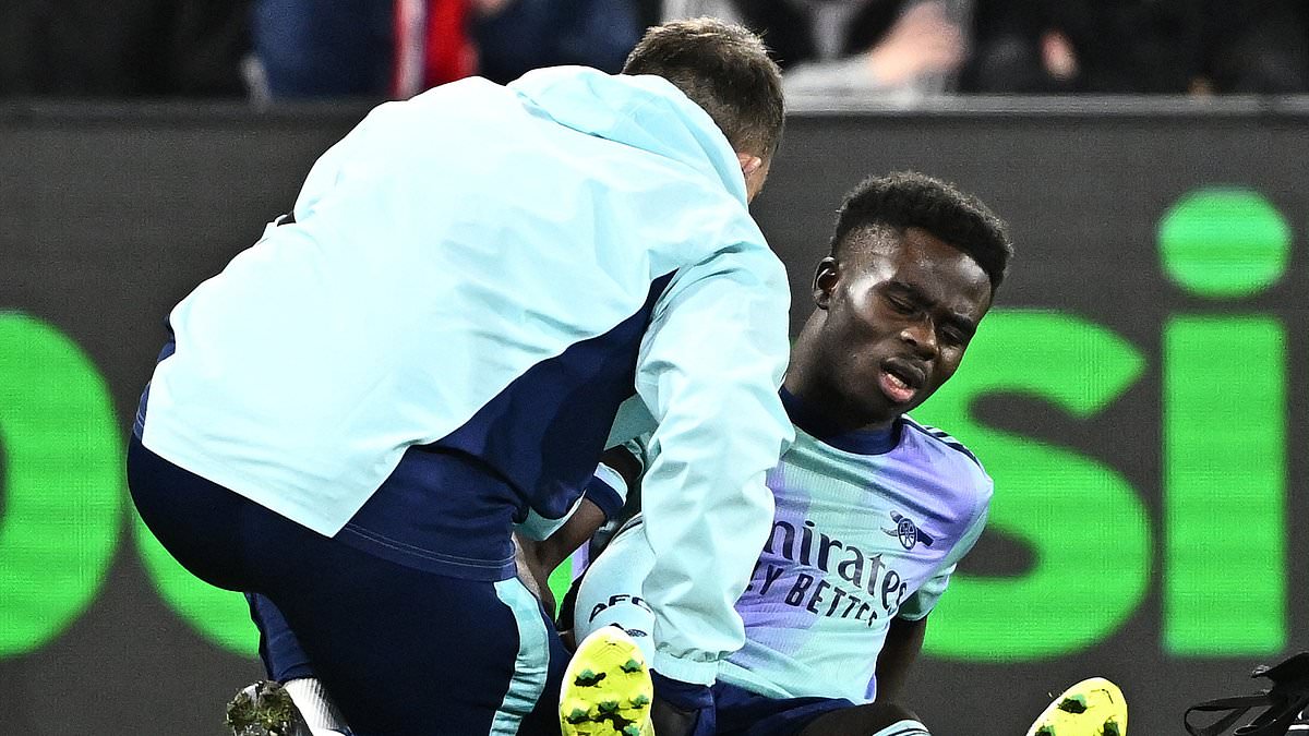 Bukayo Saka de retour à l-entraînement après trois mois d-absence