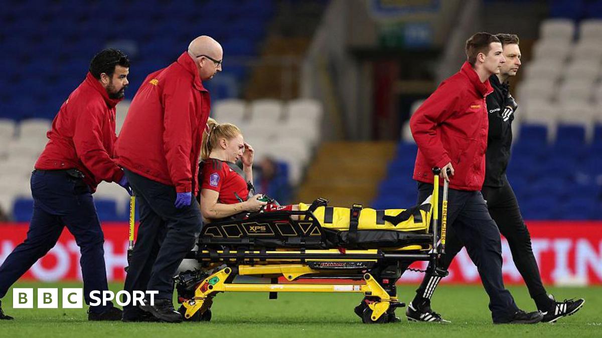 Ceri Holland hospitalisée après une blessure en Ligue des Nations