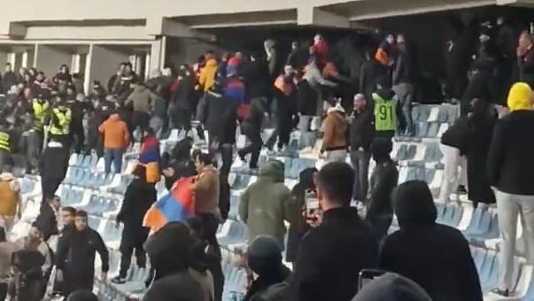 Chaos dans le match de play-off de la Ligue des Nations