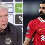 David Moyes et Mo Salah - l-affrontement au Merseyside derby