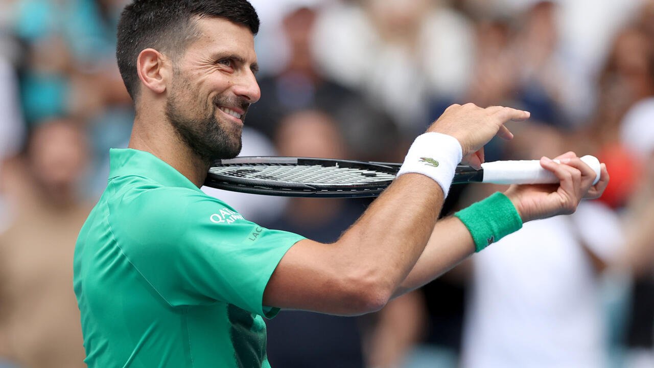 Djokovic vise son 100e titre en finale à Miami contre Mensik