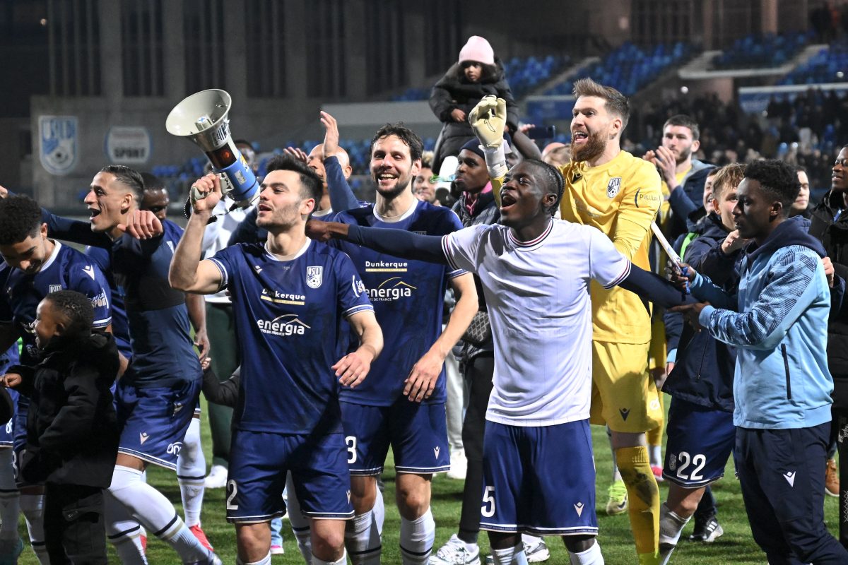 Dunkerque rêve d-un exploit face au PSG en Coupe de France