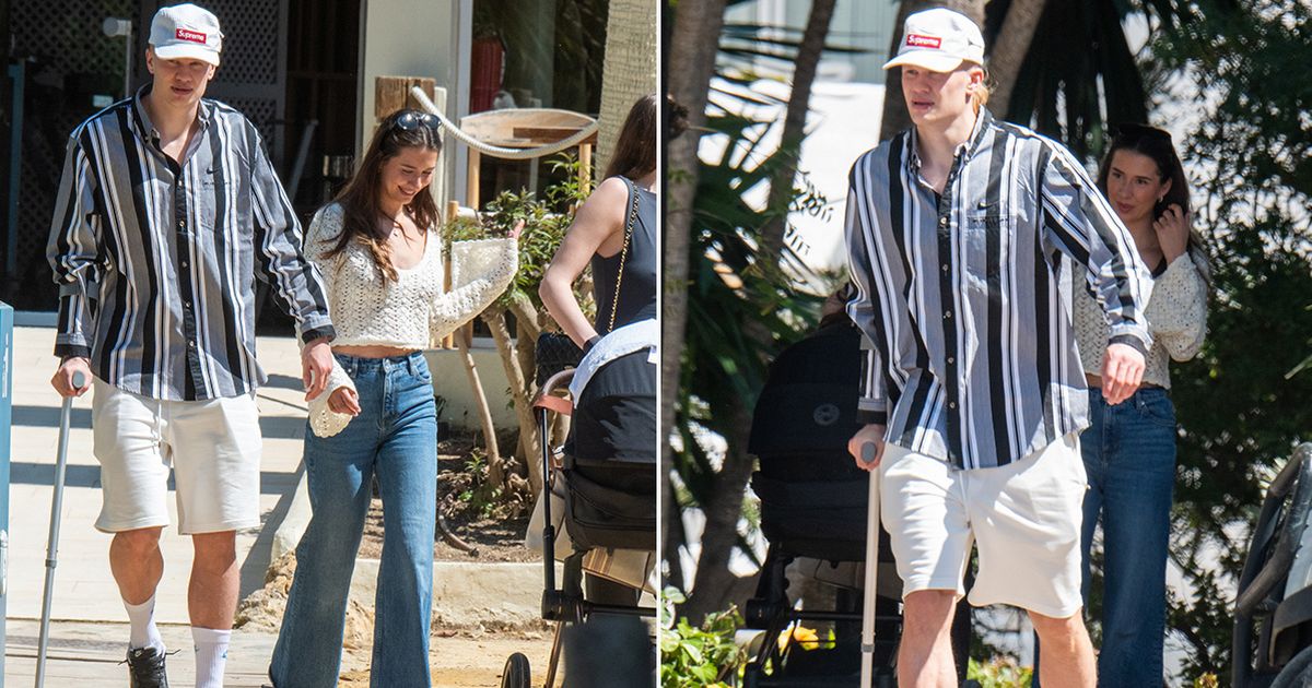 Erling Haaland se repose en Espagne après sa blessure