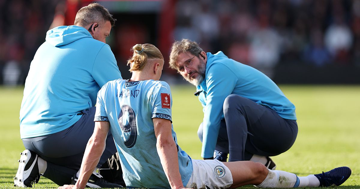 Haaland - Mise à jour inquiétante sur sa blessure à la cheville