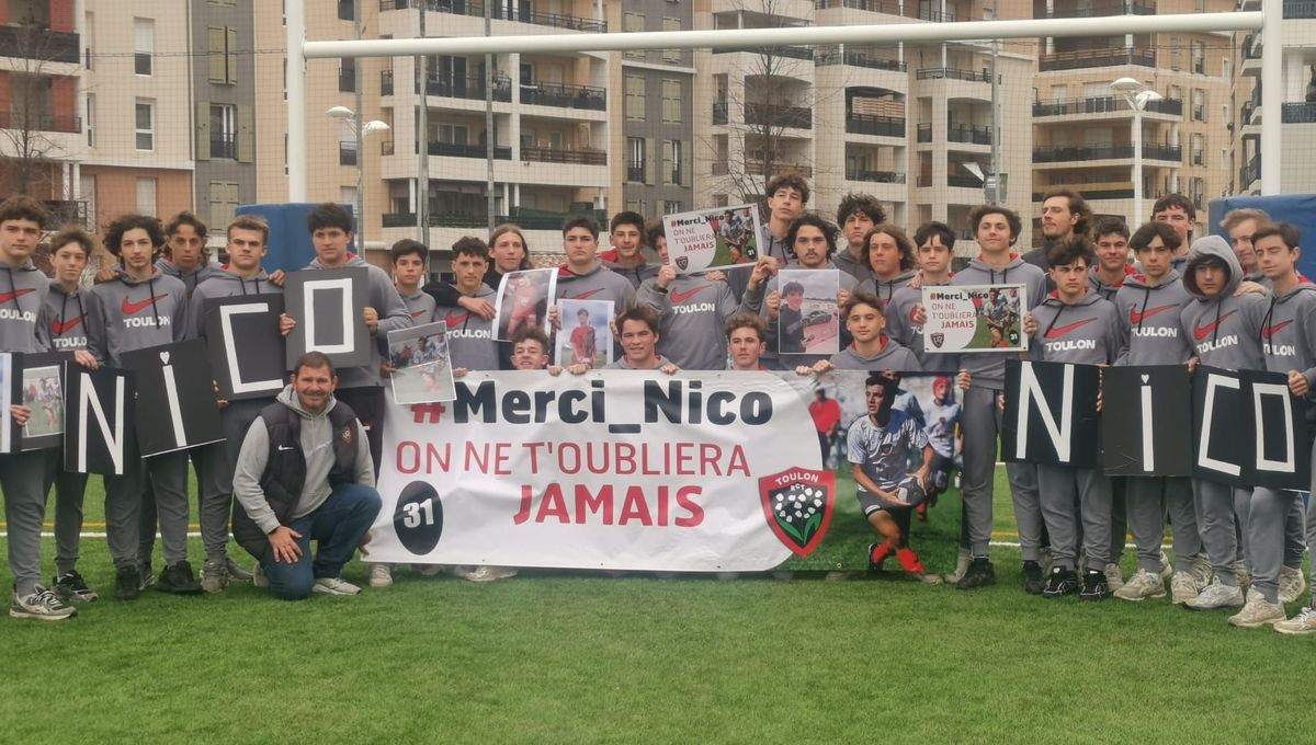 Hommages émouvants pour Nicolas- jeune rugbyman décédé à 15 ans