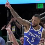 Inquiétude pour Damian Lillard des Bucks suite à une blessure