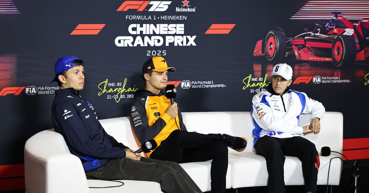 Isack Hadjar prêt pour le Grand Prix de Chine de F1