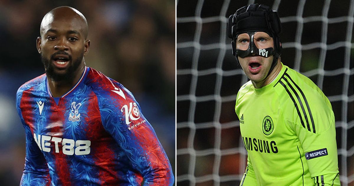 Jean-Philippe Mateta porte un casque style Petr Cech au retour