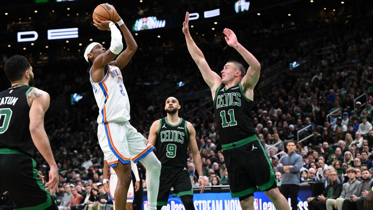 Les Thunder s-assurent une place en playoffs en battant les Celtics