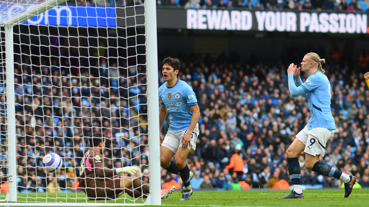 Manchester City 2-2 Brighton - Guardiola perd des points cruciaux