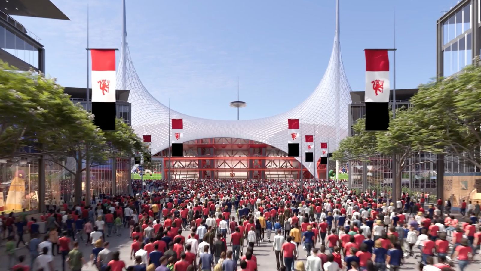 Manchester United - un nouveau stade de 100 000 places en vue