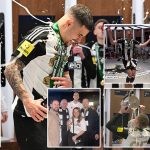 Newcastle célèbre sa victoire en Coupe de la Ligue contre Liverpool