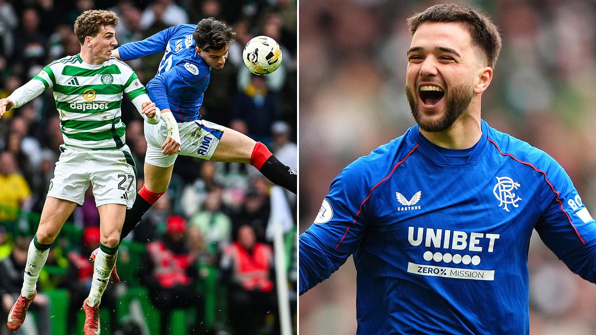 Nico Raskin brille lors du derby Rangers-Celtic