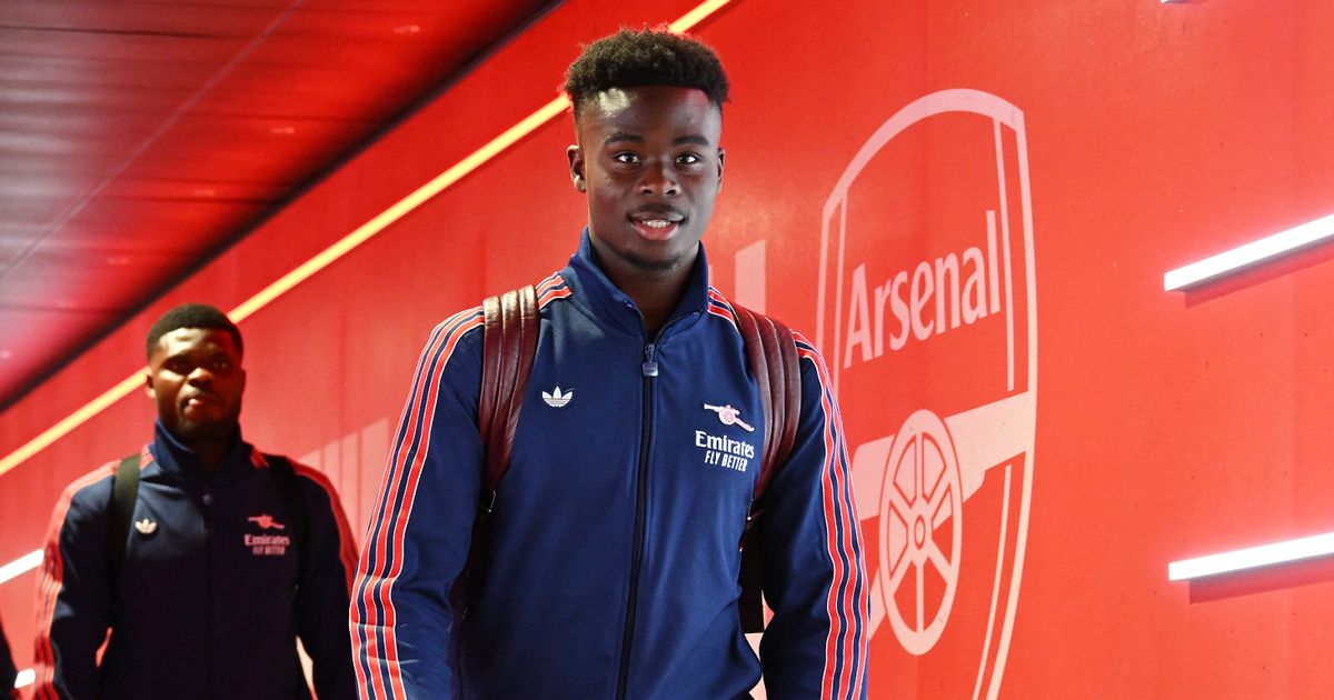 Retour de Bukayo Saka dans l-équipe d-Arsenal face à Fulham