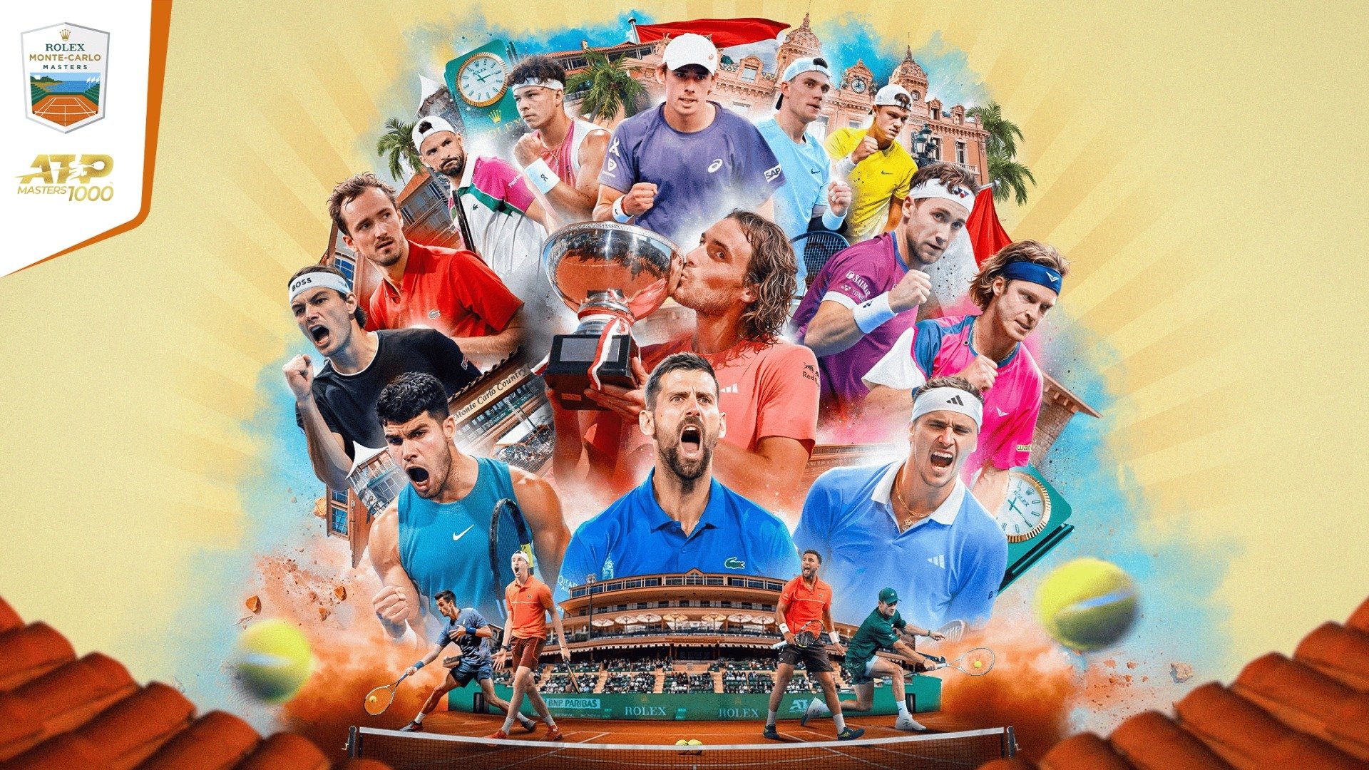 Rolex Monte-Carlo Masters 2025 - L-élite du tennis à Monaco