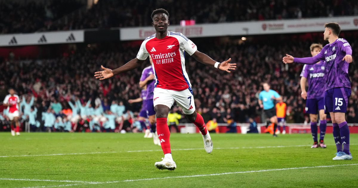 Saka brille au retour- Arsenal s-impose contre Fulham