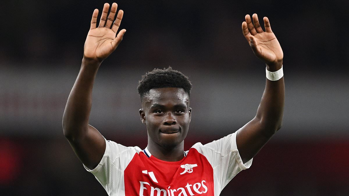 Saka fait une déclaration émotive aux fans d-Arsenal