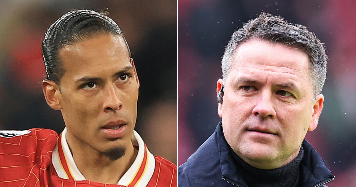 Virgil van Dijk défend Liverpool face à Michael Owen