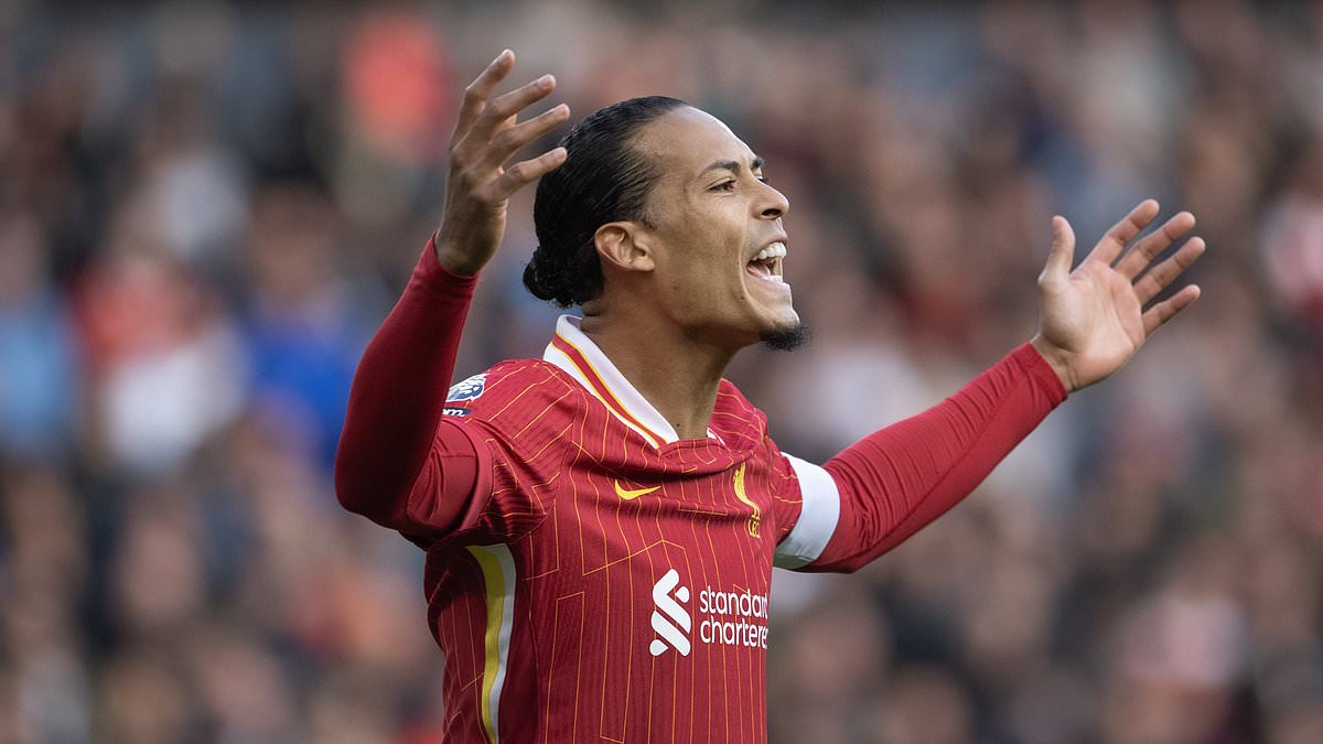 Virgil van Dijk se prépare pour la finale de Wembley avec Liverpool