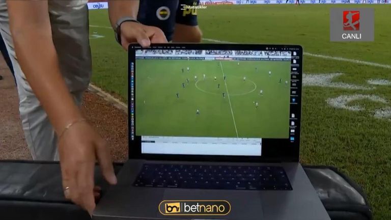 José Mourinho dans un match