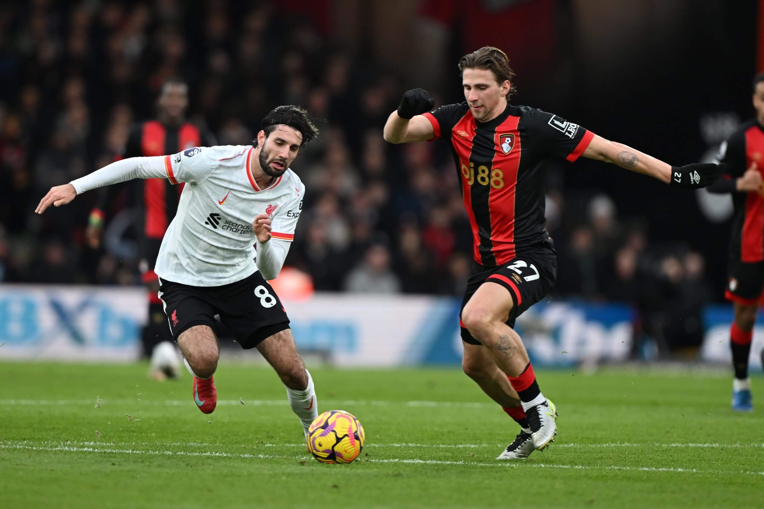 Importance des secondes balles dans le football anglais