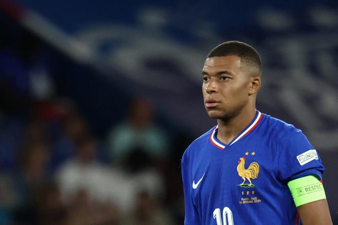 Kylian Mbappé durant le match de Ligue des nations entre la France et l’Italie, le 6 septembre 2024, au Parc des Princes, à Paris.