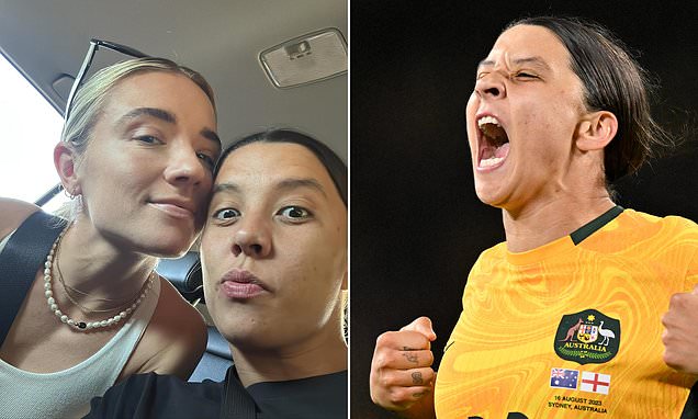Sam Kerr lors d'un entraînement avec Chelsea