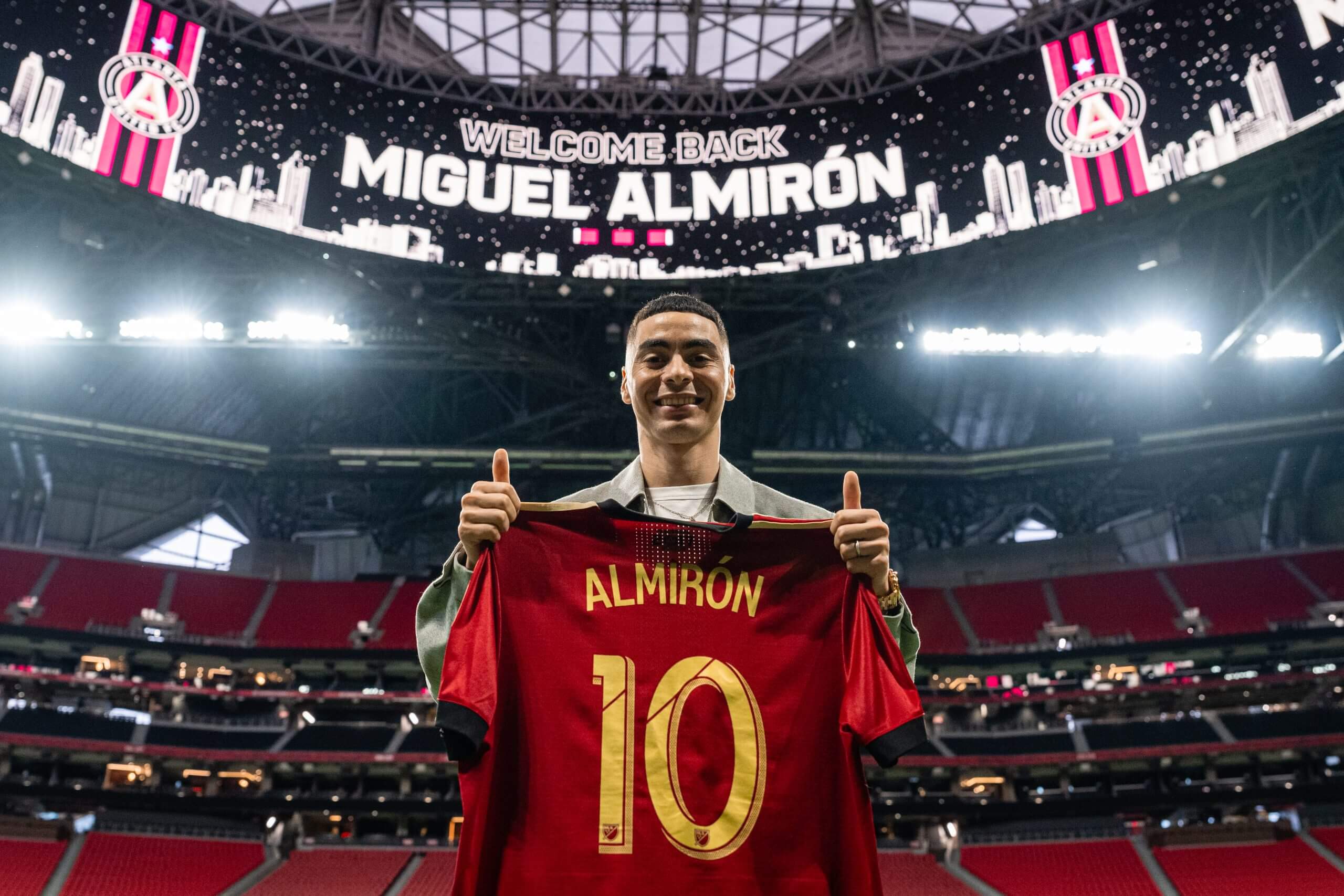 Miguel Almiron revient à Atlanta United