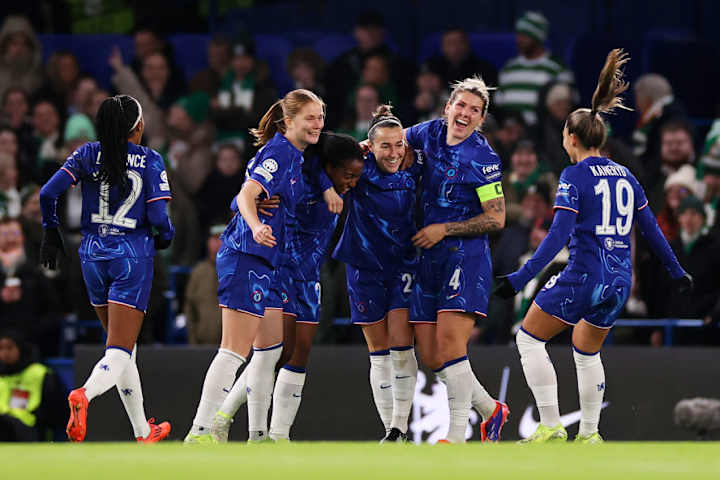 Lucy Bronze, Sjoeke Nusken, Oriane Jean-Francois, Millie Bright