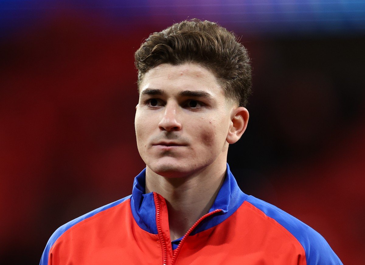 Julian Alvarez avec l'Atletico Madrid