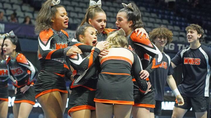 West Warwick Cheerleading Team
