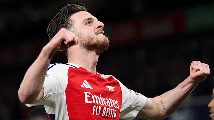 Declan Rice's free-kick heroics were a surprise for his Arsenal teammates