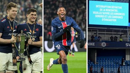 Les rugbymen, Thibaud Flament et Paul Boudehent, et le Parisien Ousmane Dembélé se sont illustrés ce week-end.