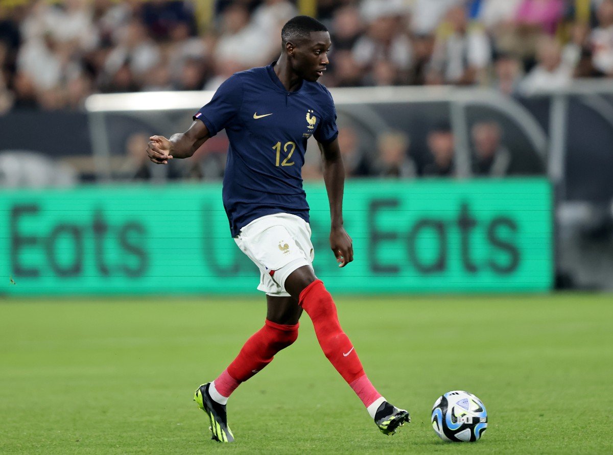 Randal Kolo Muani en action avec la France