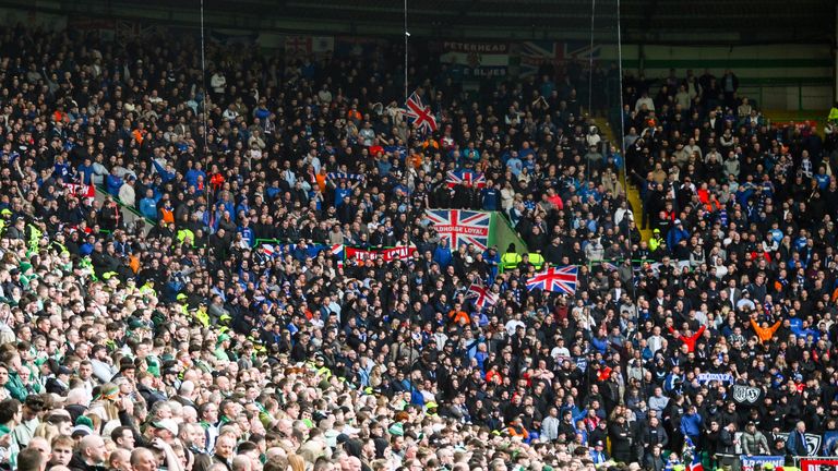 Les supporters visiteurs sont revenus à l'Old Firm pour la première fois depuis 2023