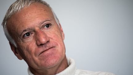 Didier Deschamps, sélectionneur de l'équipe de France masculine de football, illustration. (KÉVIN GUYOT / OUEST-FRANCE / MAXPPP)