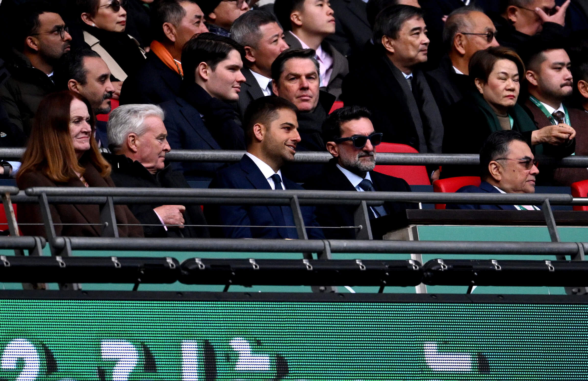 Célébration de Newcastle à Wembley