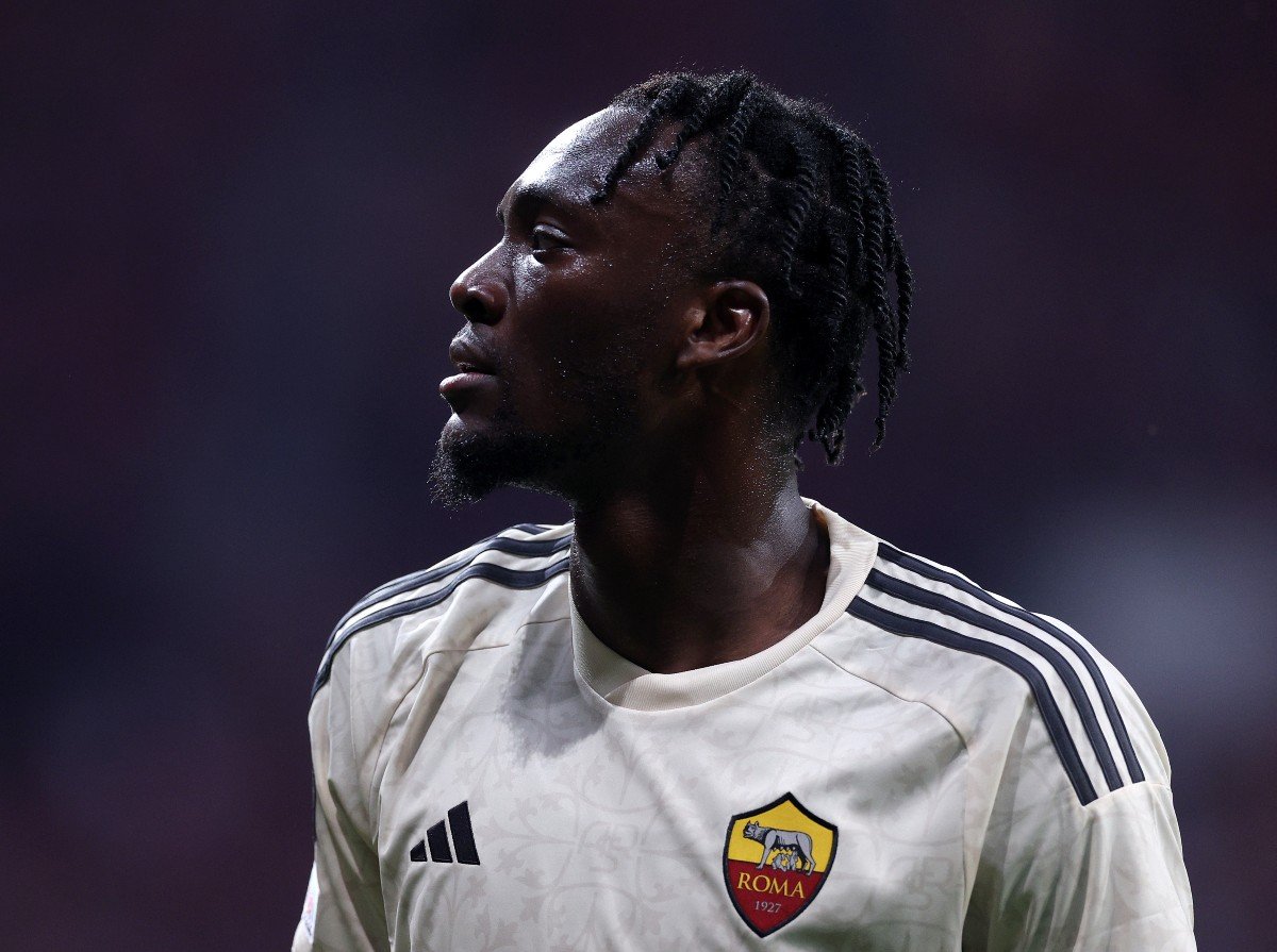 Tammy Abraham en action pour la Roma