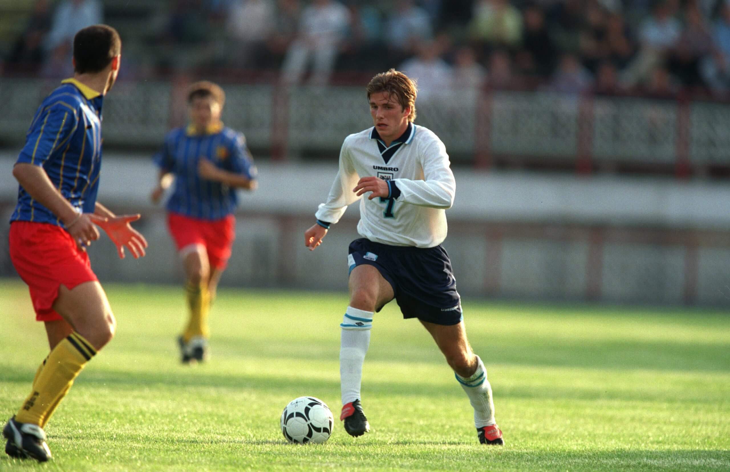 Glenn Hoddle lors de son premier match