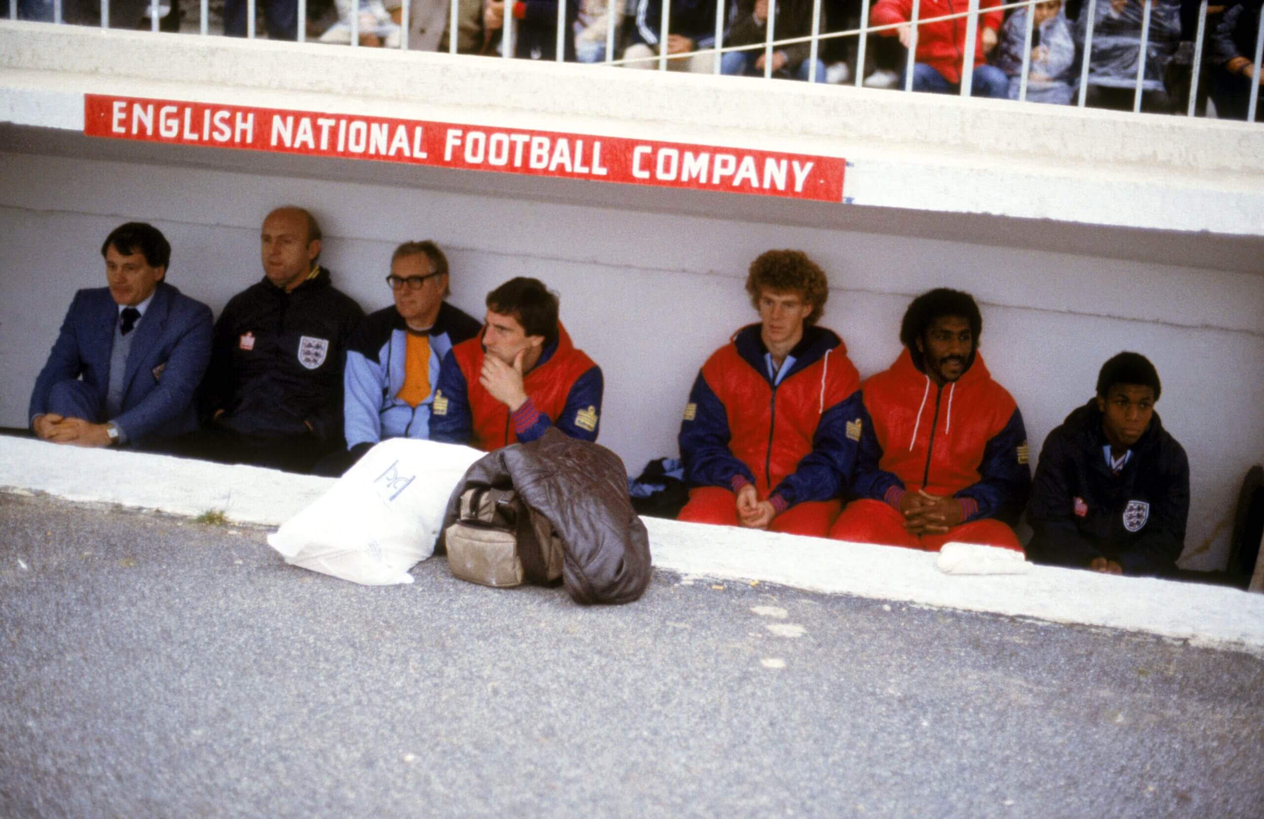Bobby Robson durant son premier match