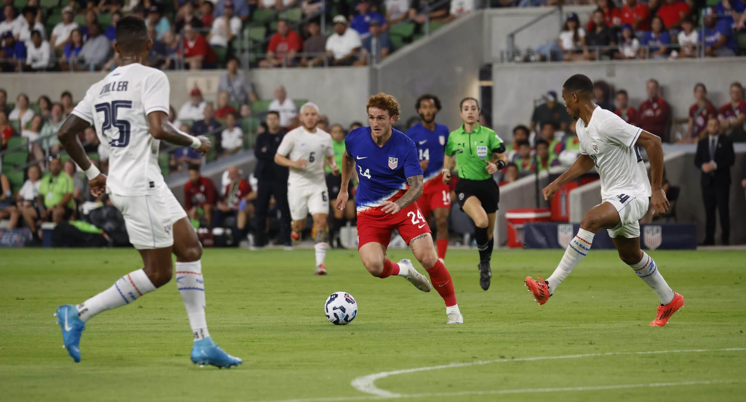 Josh Sargent, attaquant USMNT contre Panama