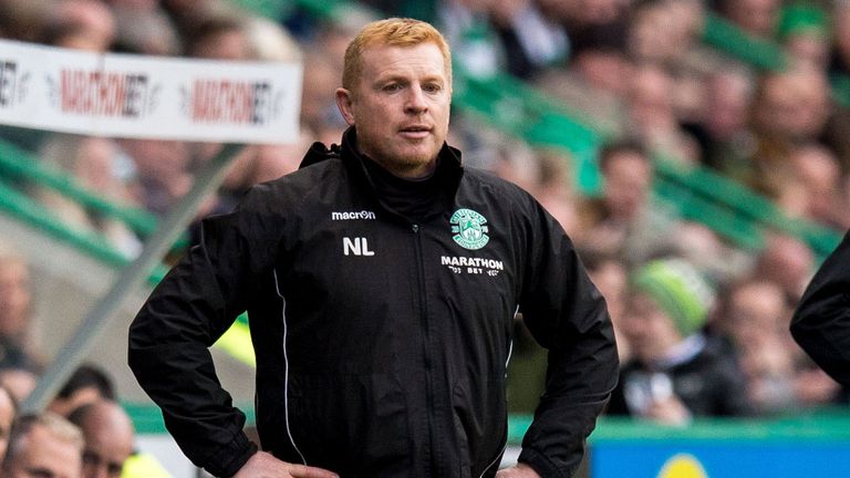 Neil Lennon lors de son passage à Hibernian