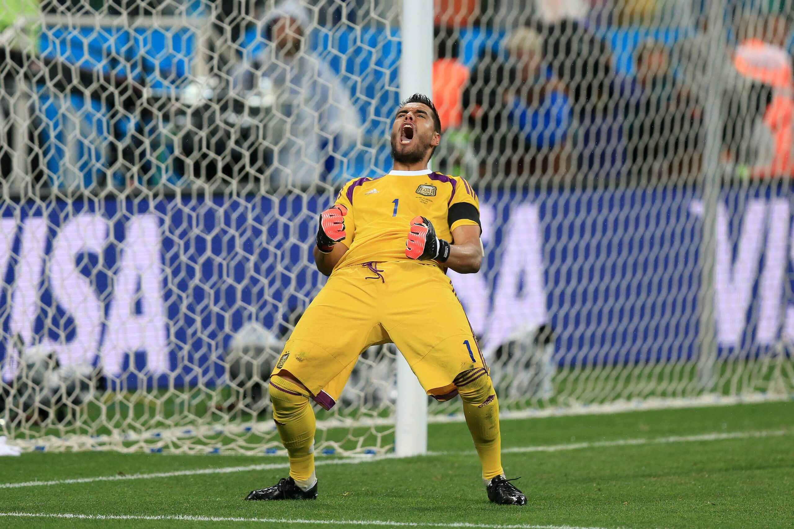 Matt Turner en action pour Crystal Palace